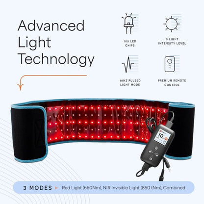 Velena Pro -  Chronic Pain & Slimming Red Light Belt