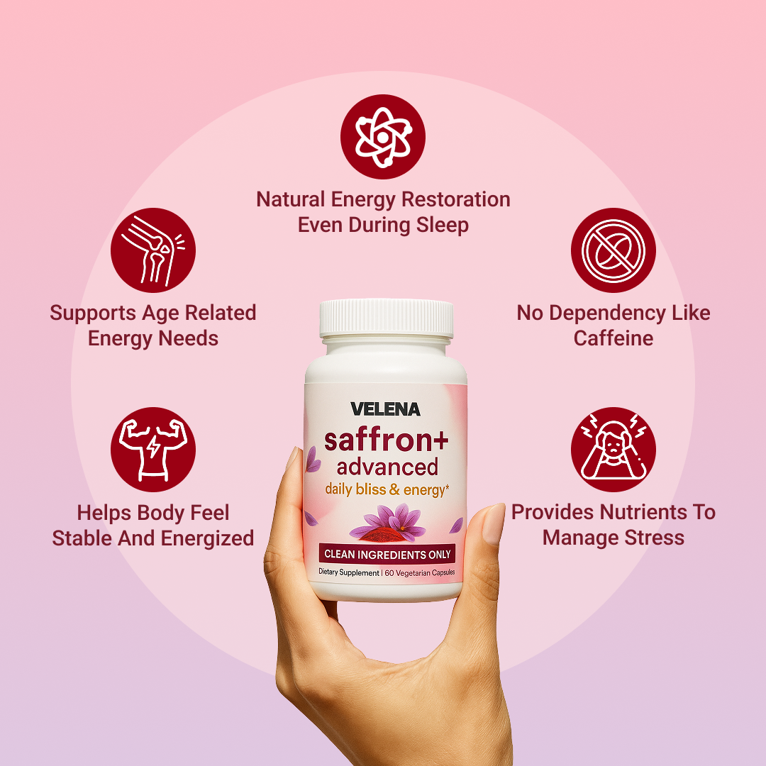 Velena's Saffron Plus - Start Your Day Energized