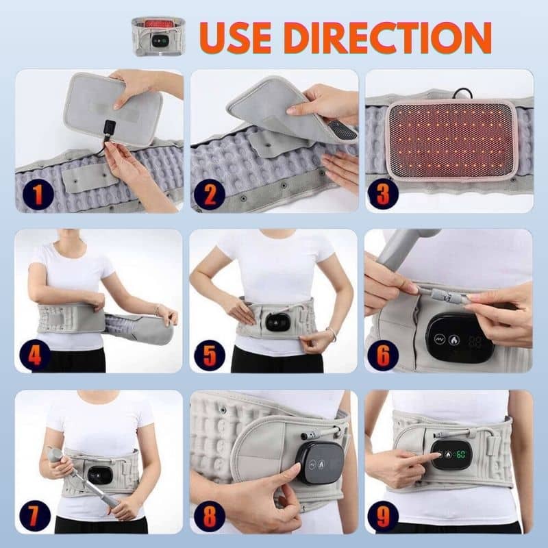 Velena's 3-in-1 Back Relief Belt